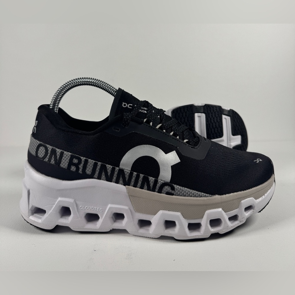 On Running Cloudmonster 2 'Black Frost' Women's Running Shoes 3WE10111197 Sz 8